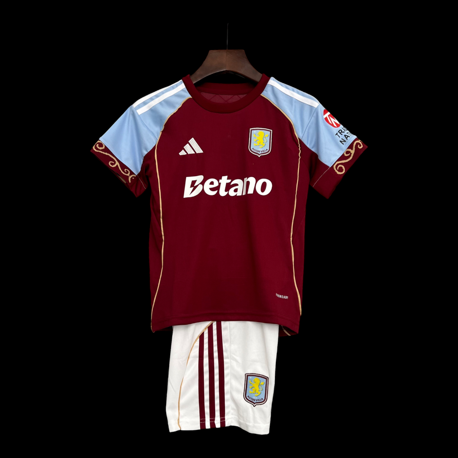 Acheter Aston Villa Maillot Domicile 2526 – Enfant - Maillot pas cher